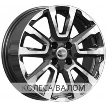 K&K KC1026 6.5x16 4x100 ET43 60.1 Алмаз черный Vesta Cross